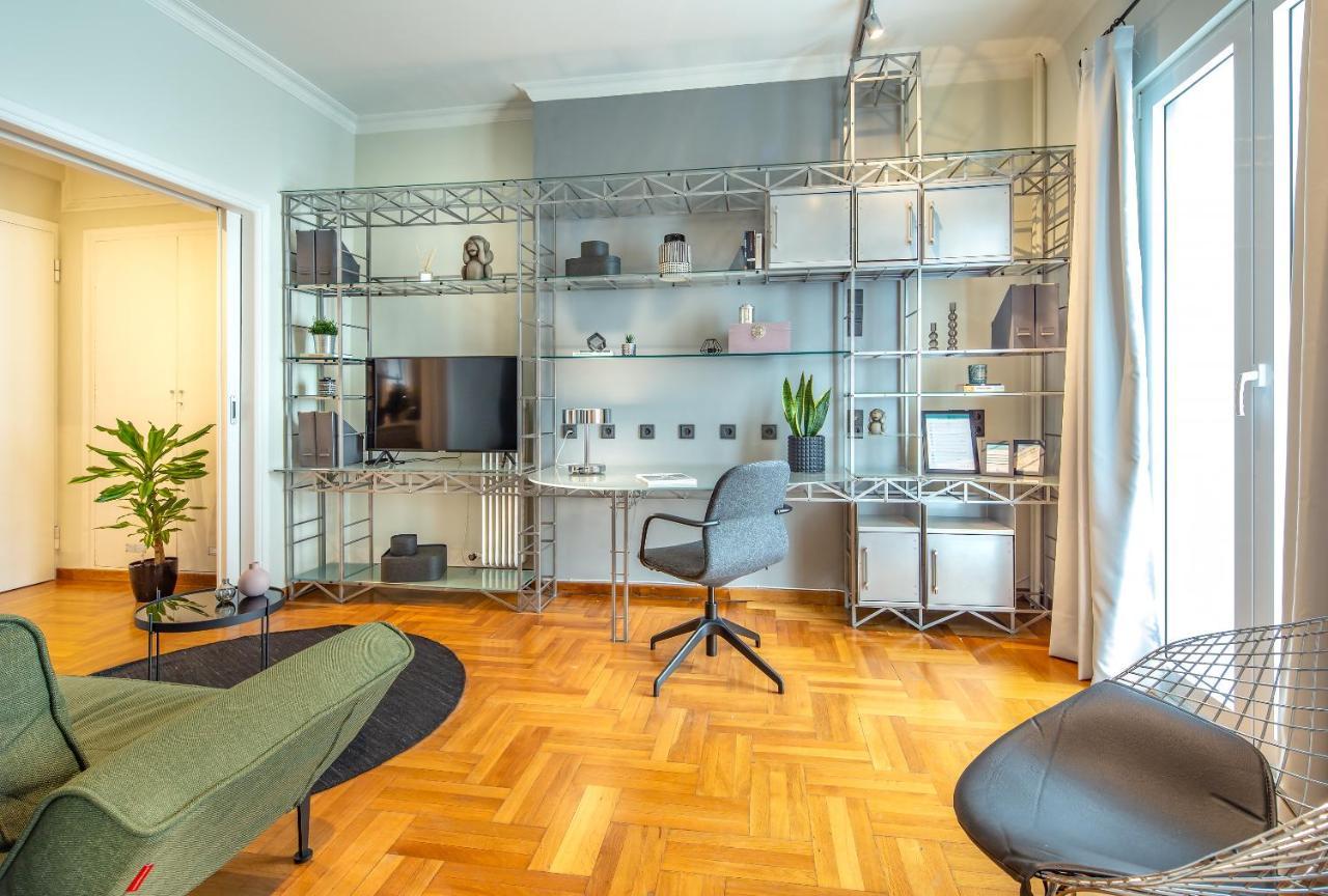 Superb 1Bd Apartment In The Heart Of Kolonaki By Upstreet Atena Exterior foto